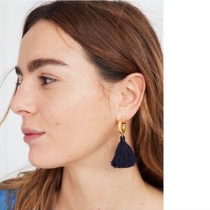Madewell Lantern Tassel Earrings